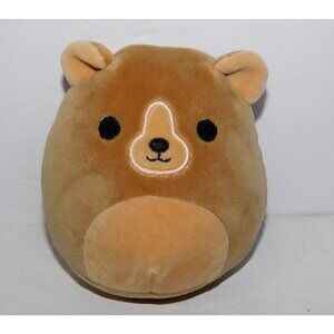 Squishmallows Original 5" Plush Brown Bear BARON stuffed Kellytoy older Edition